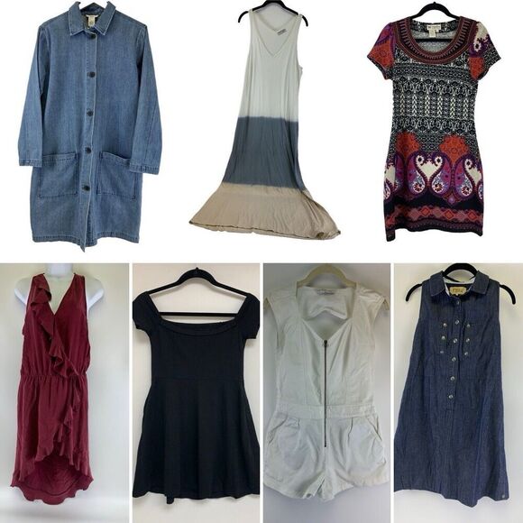 Dresses Romper Lot of 7 XS Small Holding Horses Trina Turk LAMade Michael Star - Picture 1 of 16